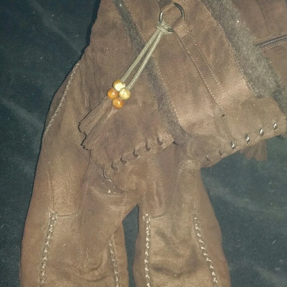 Suede Brown Boots - Picture 4 of 4